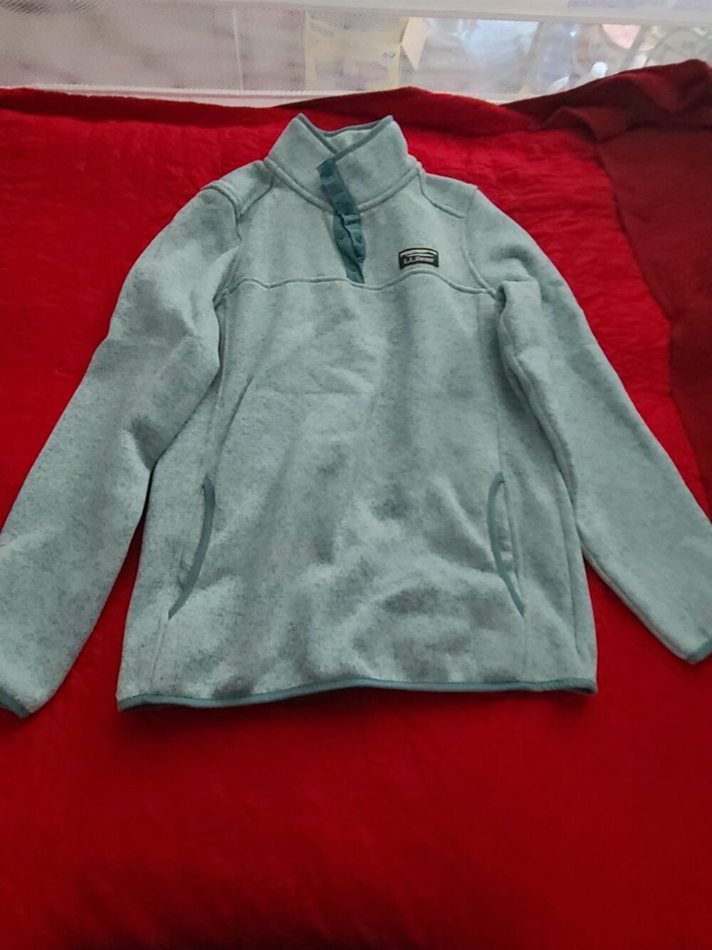 LL Bean Fleece Pullover